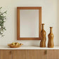 Bishop - Gunstock Oak Mirror - Woodtone