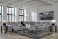 Modmax II - Reclining Sectional - Salt And Pepper