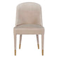 Brie - Armless Chair (Set of 2) - Champagne