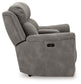Next-Gen Durapella - Reclining Power Loveseat With Console