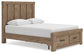 Oliandon - 3 Pc. - Queen Panel Storage Bed, Dresser And Mirror - Light Brown