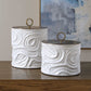 Ivory Tide - Indoor-Outdoor Canisters (Set of 2) - White