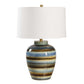 Judarn - Table Lamp - Blue / Brown