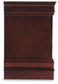 Alisdair - Two Drawer Night Stand - Reddish Brown