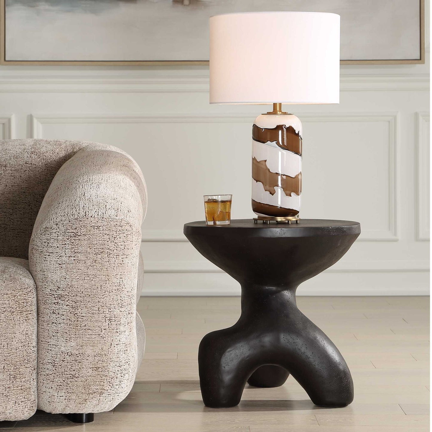 Veta - Indoor-Outdoor Accent Table - Black