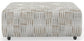 Kellen - Castered Cocktail Ottoman - Morocco