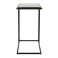 Mateo - Glass Top Accent Table - Black