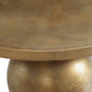 Triplet - Antique Brass Coffee Table - Gold