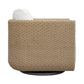 Santorini - Outdoor Swivel Lounge Chair - Brown