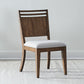 Shaker Lakes - Panel Back Side Chair - Harvest Brown