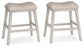 Skempton - Upholstered Stool (Set of 2) - White
