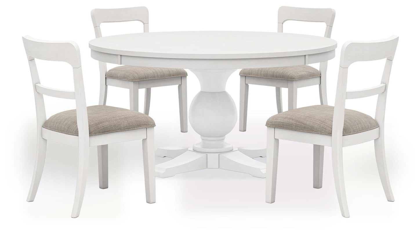 Greddinton - Round Dining Table Set
