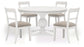 Greddinton - Round Dining Table Set