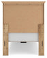 Makidern - Panel Storage Bed With Storage Footboard