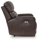 Crossplex - Power Recliner / Adjustable Headrest - Smoke