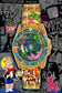 Graffiti Luxe Watch - 32" x 48" Framed Wall Art - Gold