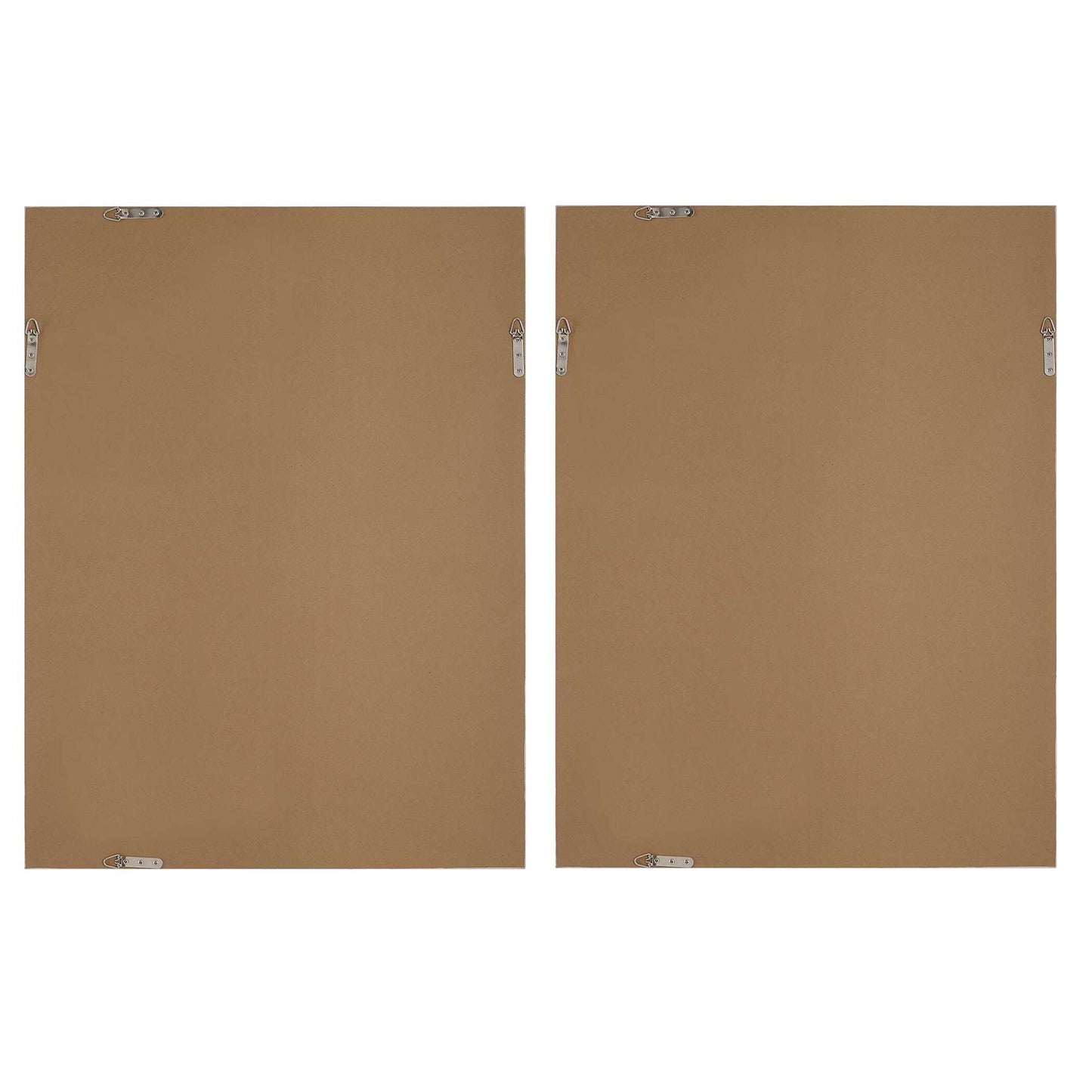 Seabreeze - Abstract Framed Canvas Prints (Set of 2) - Light Blue