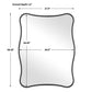 Pavia - Curvy Vanity Mirror
