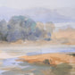 River Afternoon - Landscape Print - Light Brown