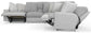 Abraxas - 5 Piece Reclining Sectional