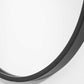 Varina - Minimalist Oval Mirror - Black