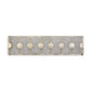 Rene - 4 Light Swirl Glass Vanity - Pearl Silver