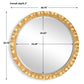 Haya - Round Mirror - Gold