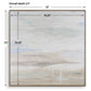Gravity - Abstract Landscape Art - Black / Blue / Bronze / Gray / White / Woodtone