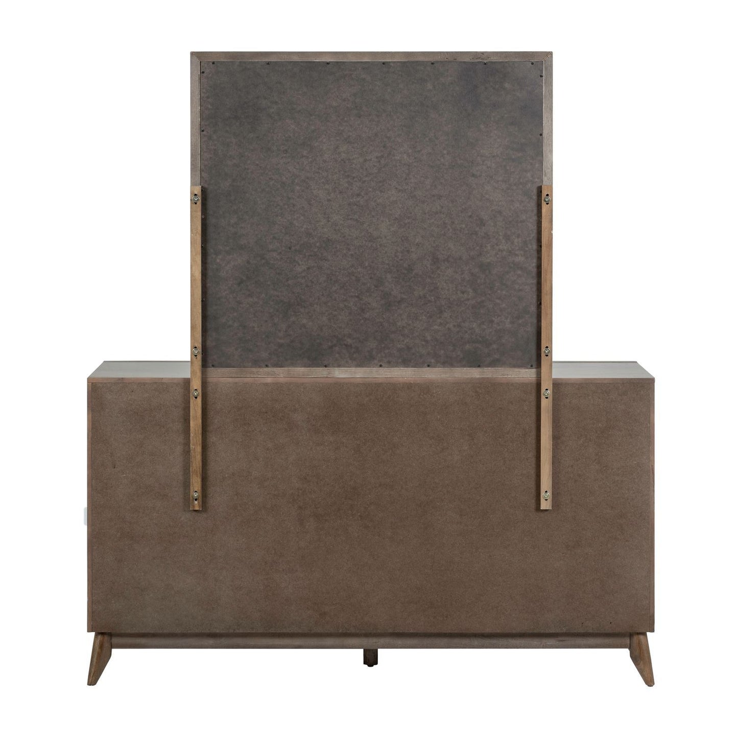Century Modern - Dresser & Mirror - Walnut