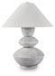 Brickdon - Poly Table Lamp - Distressed White