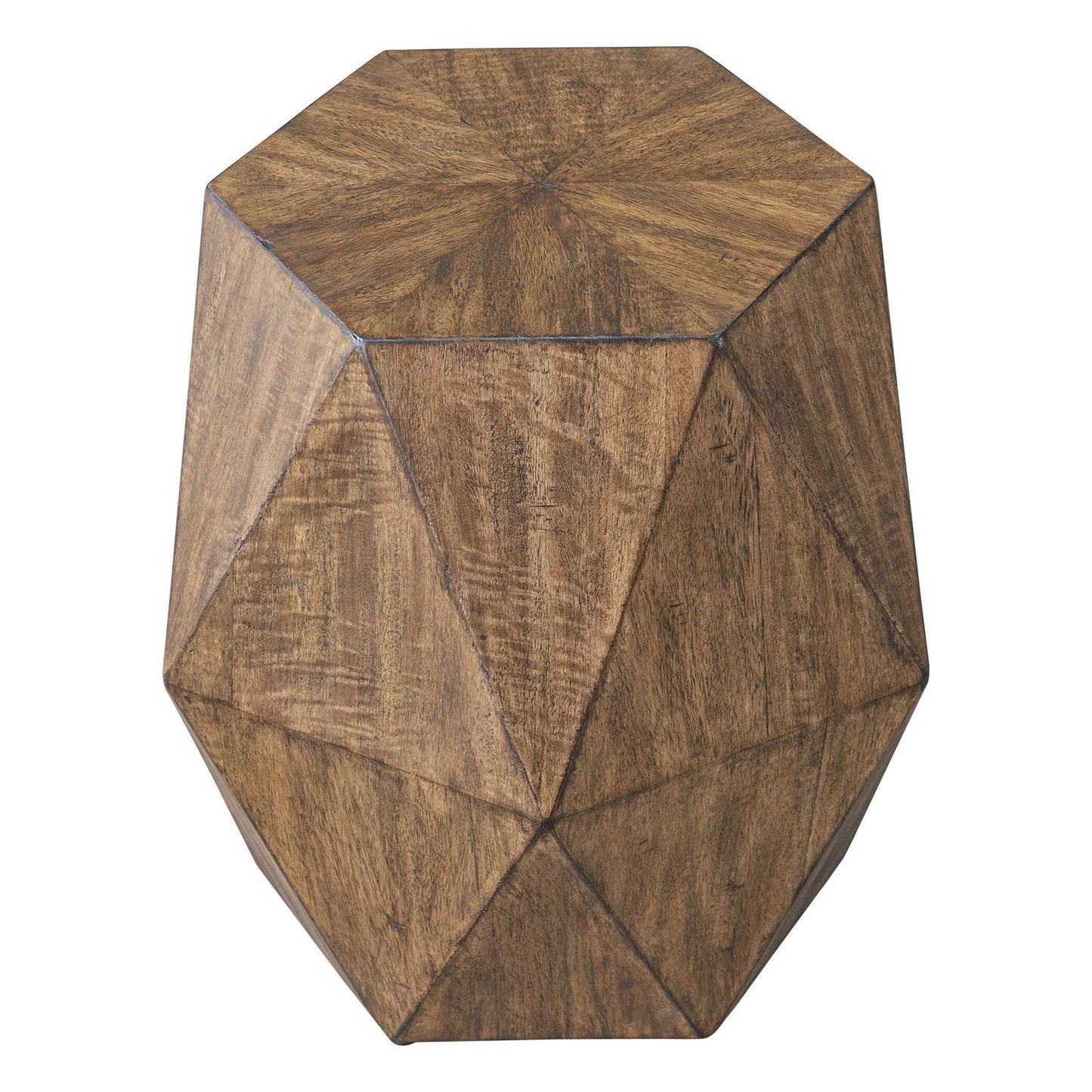 Volker - Honey Geometric Accent Table