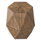 Volker - Honey Geometric Accent Table
