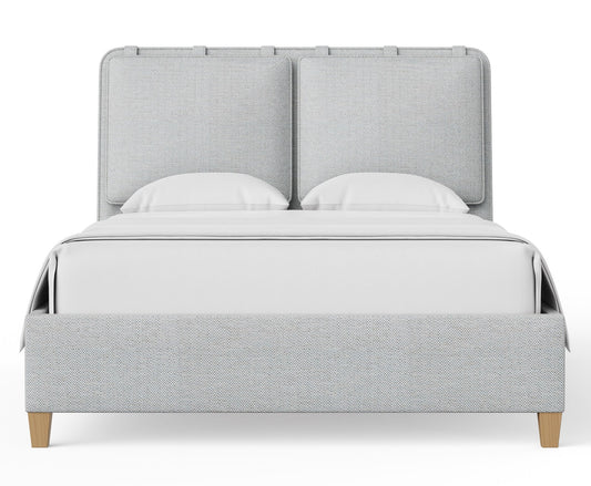 Pure Maple - Upholstered Bed - Maple Syrup Legs