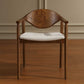 Augusta - Burl Dining Chair - Brown,White