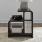 Perspectives - End Table - Brown