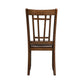 Santa Rosa - Lattice Back Side Chair - Light Brown