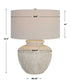 Artifact - Aged Stone Table Lamp