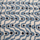 Cas - Fabric Ottoman - Blue