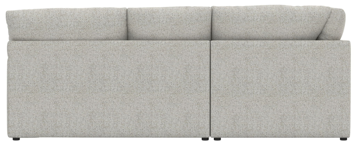Tori - Sectional With Comfort Coil Seating, Cocktail Ottoman And Accent Pillows Included