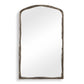 Hammered Antique - Arch Mirror - Nickel