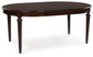 Lavinton - Oval Dining Room Extension Table - Brown