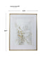 Pathos - Framed Abstract Print - Gold