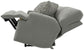 Renaldo - Power Sofa With Zero Gravity Recline - Stone