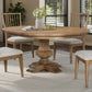 Haven Hills - Pedestal Table - Camel Beige