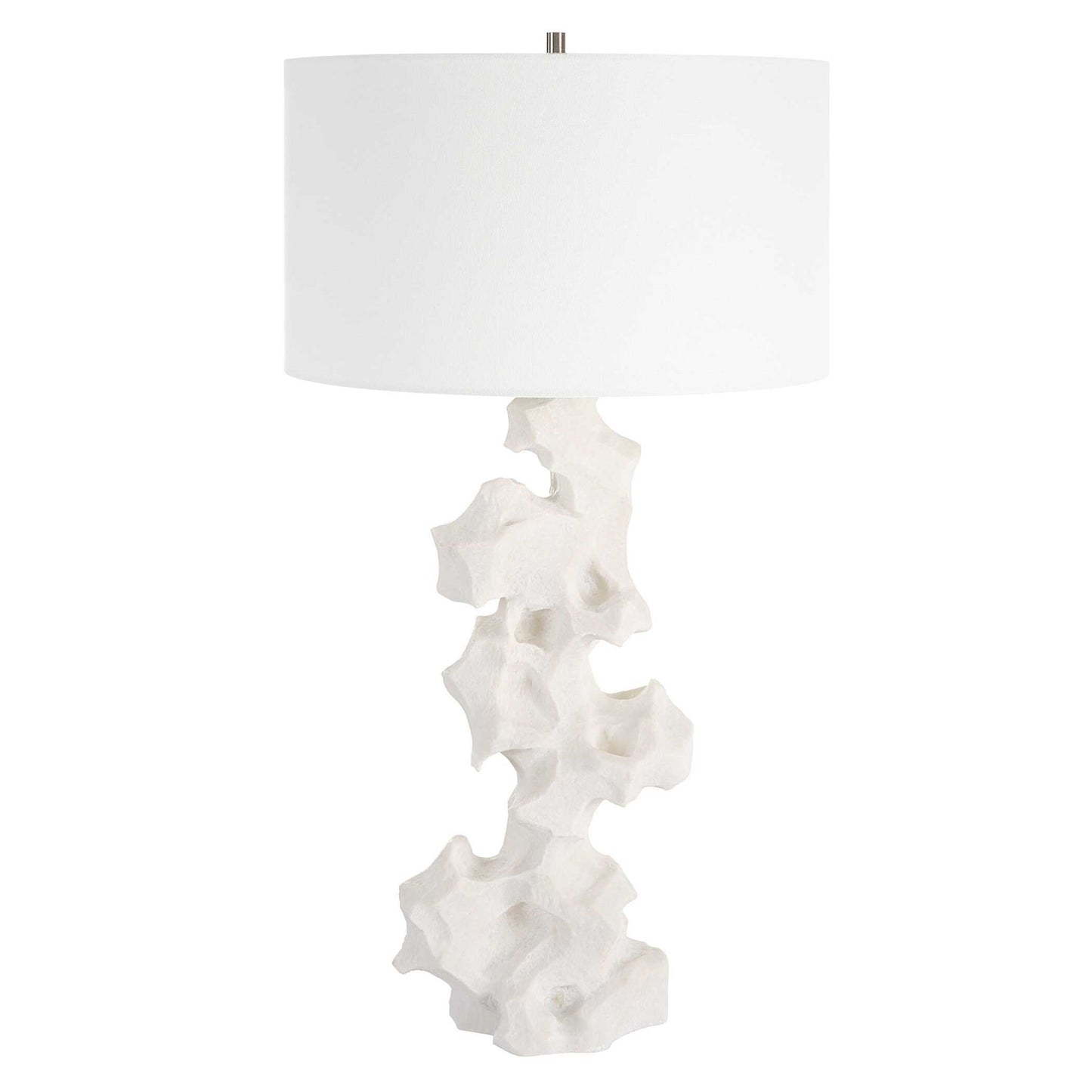 Remnant - White Marble Table Lamp