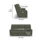 Porter - Power Reclining Sofa With Console, Power Headrest, & Lumbar