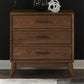 Century Modern - Nightstand With Charging Station - Walnut