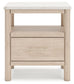 Cadmori - One Drawer Night Stand