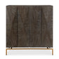 Marico - 2 Door Mindi Cabinet - Dark Brown