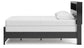 Broachmyn - Lighted Bookcase Panel Bed